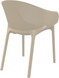 Комплект 2 стільця Siesta Onto Sky Pro+ Стіл круглий Siesta Siesta Sky Folding Table 60 - Taupe