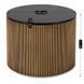 Журнальний столик MIRACLE MEBEL ELITE 60x60 Чорний