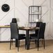 Стул MEBEL ELITE NARIS, экокожа: черный