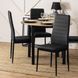 Стул MEBEL ELITE NARIS, экокожа: черный