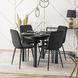 Стул бархатный MEBEL ELITE IBIS Velvet, Черный
