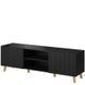 ТВ Тумба PAFOS RTV Cama 150 2D2K Черный мат
