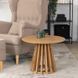 Журнальний столик HARPER MEBEL ELITE 60x60 Дуб