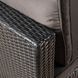 Комплект садовой мебели MEBEL ELITE CALIENTE Черный/коричневый