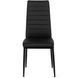 Стул MEBEL ELITE NARIS, экокожа: черный