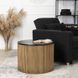 Журнальний столик MIRACLE MEBEL ELITE 60x60 Чорний