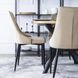 Стілець оксамитовий MEBEL ELITE CORK Velvet, Бежевий