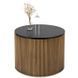 Журнальний столик MIRACLE MEBEL ELITE 60x60 Чорний