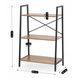 Стеллаж MEBEL ELITE VIOR Орех / Черный
