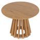 Журнальний столик HARPER MEBEL ELITE 60x60 Дуб