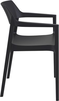 Стул Siesta Onto Tulum Armchair Black фотография