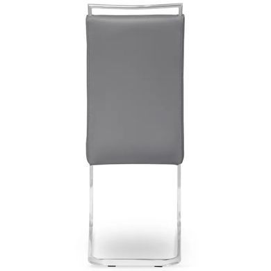 Стілець MEBEL ELITE LOCA, екошкіра Сірий фотографія