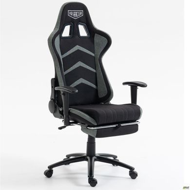 Комп'ютерне крісло VR Racer Textile Craft AMF Чорний/сірий фотографія