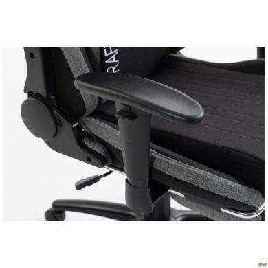 Комп'ютерне крісло VR Racer Textile Craft AMF Чорний/сірий фотографія