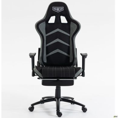 Комп'ютерне крісло VR Racer Textile Craft AMF Чорний/сірий фотографія