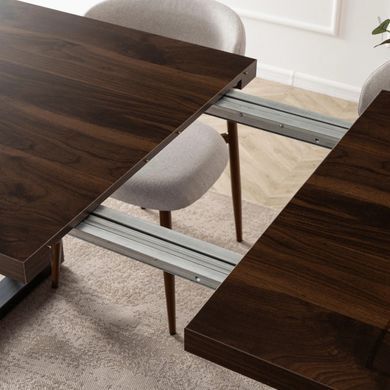Стол раскладной MEBEL ELITE EDWIN 160(260)х90 см Орех фотография