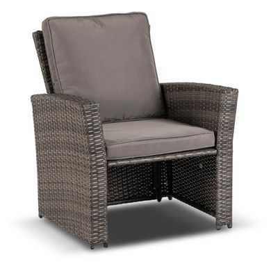Комплект садових меблів MEBEL ELITE DELGADO Сірий