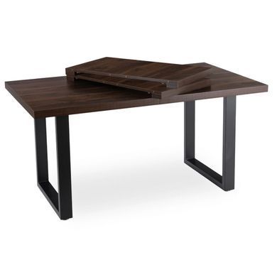 Стол раскладной MEBEL ELITE EDWIN 160(260)х90 см Орех фотография