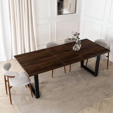 Стол раскладной MEBEL ELITE EDWIN 160(260)х90 см Орех фотография