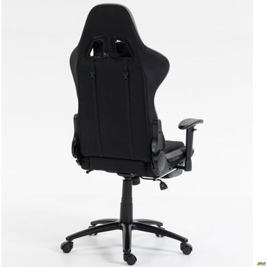 Комп'ютерне крісло VR Racer Textile Craft AMF Чорний/сірий фотографія