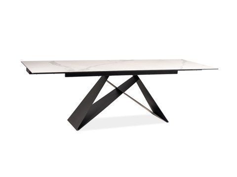 Стол Обеденный WESTIN III CERAMIC Signal 180(260)X90 Эффект Мрамора фотография
