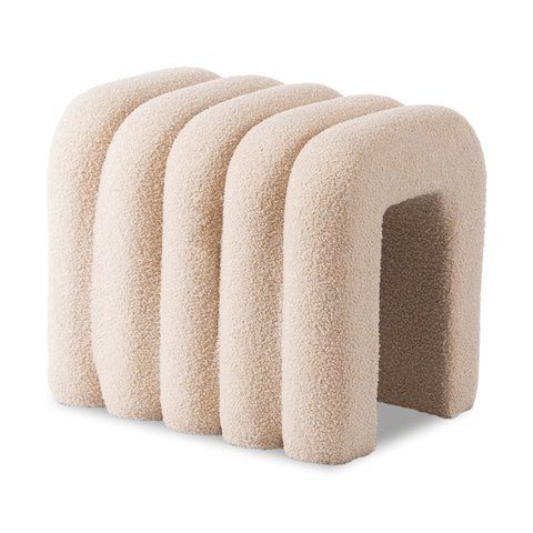 Пуф MEBEL ELITE PIKSEL Беж фотография