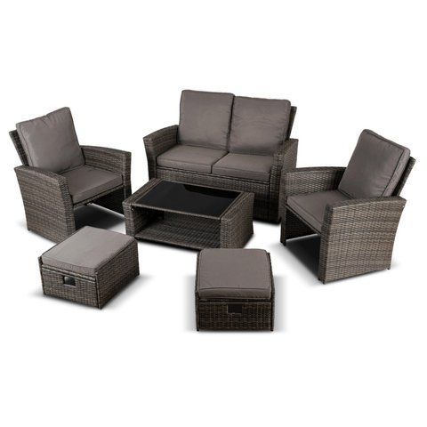 Комплект садовой мебели MEBEL ELITE DELGADO Серый