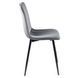 Стілець оксамитовий MEBEL ELITE IBIS Velvet, Сірий