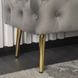 Лава бархатная MEBEL ELITE VERA Velvet Серый
