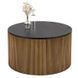 Журнальний столик MIRACLE MAX MEBEL ELITE 80x80 Чорний