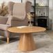 Журнальный столик CARLY MAX MEBEL ELITE 80x80 Дуб