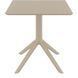 Стіл Siesta Onto Sky Table 70 Taupe фотографія