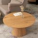 Журнальный столик CARLY MAX MEBEL ELITE 80x80 Дуб