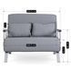 Кресло двухместное раскладное MEBEL ELITE BART 2 Серый