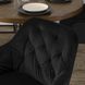 Стол круглый MEBEL ELITE LINO 100 см Орех / черный