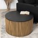Журнальний столик MIRACLE MAX MEBEL ELITE 80x80 Чорний