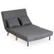 Диван раскладной MEBEL ELITE MARRY 2 ткань Серый