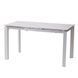 Стіл Обідній BRIGHT WHITE MARBLE Concepto 102/142x70 Кераміка Білий Мармур фотографія