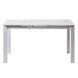 Стіл Обідній BRIGHT WHITE MARBLE Concepto 102/142x70 Кераміка Білий Мармур