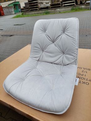 Стул STYLE Velvet Intarsio Светло Серый фотография