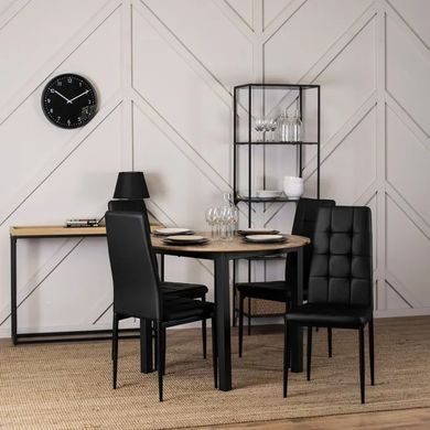 Стілець MEBEL ELITE TEX 2, екошкіра: чорний фотографія