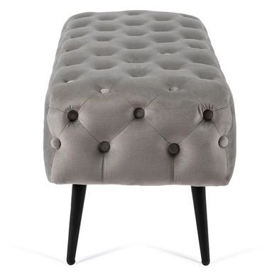 Лава оксамитова MEBEL ELITE VERA 2 Velvet Сірий фотографія