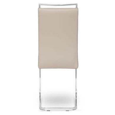 Стул MEBEL ELITE LOCA, экокожа Бежевый фотография