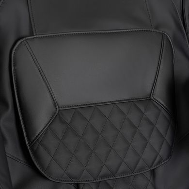Массажное кресло MEBEL ELITE PX PRO MAX экокожа черный фотография