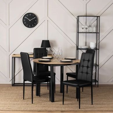 Стілець MEBEL ELITE TEX 2, екошкіра: чорний фотографія