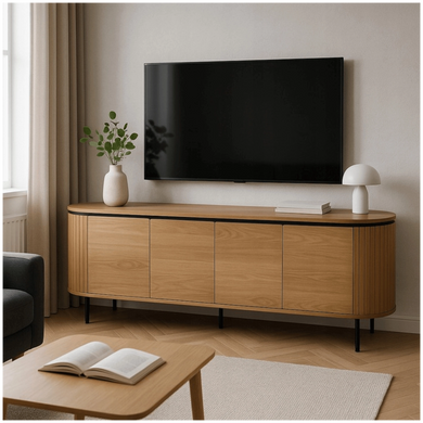 Комод MEBEL ELITE BECK 200 Дуб фотографія