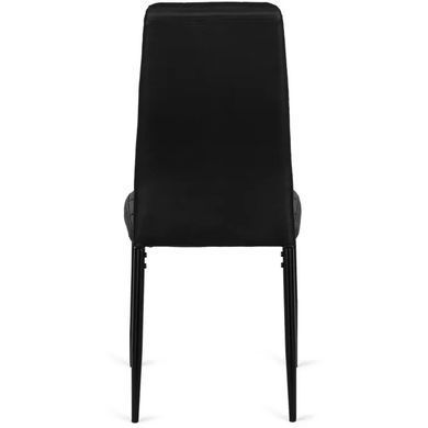 Стілець MEBEL ELITE TEX 2, екошкіра: чорний фотографія