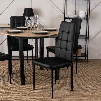 Стілець MEBEL ELITE TEX 2, екошкіра: чорний фотографія