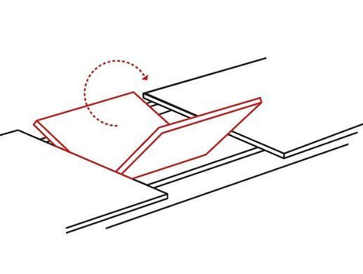 Стол Раскладной GASTON Signal 100(135)x100 Дуб Артизан фотография