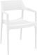Стілець Siesta Onto Tulum Armchair White фотографія
